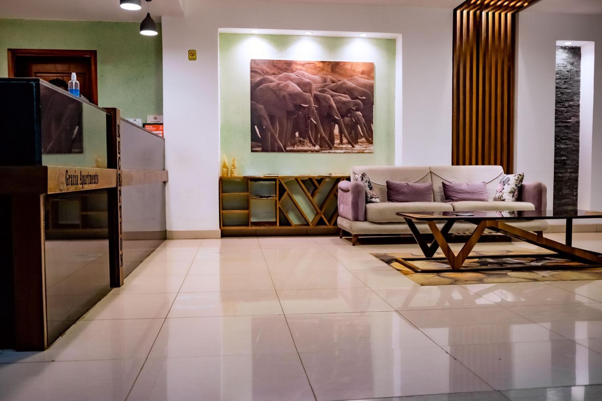 קיגאלי Grazia Apartment Hotel מראה חיצוני תמונה