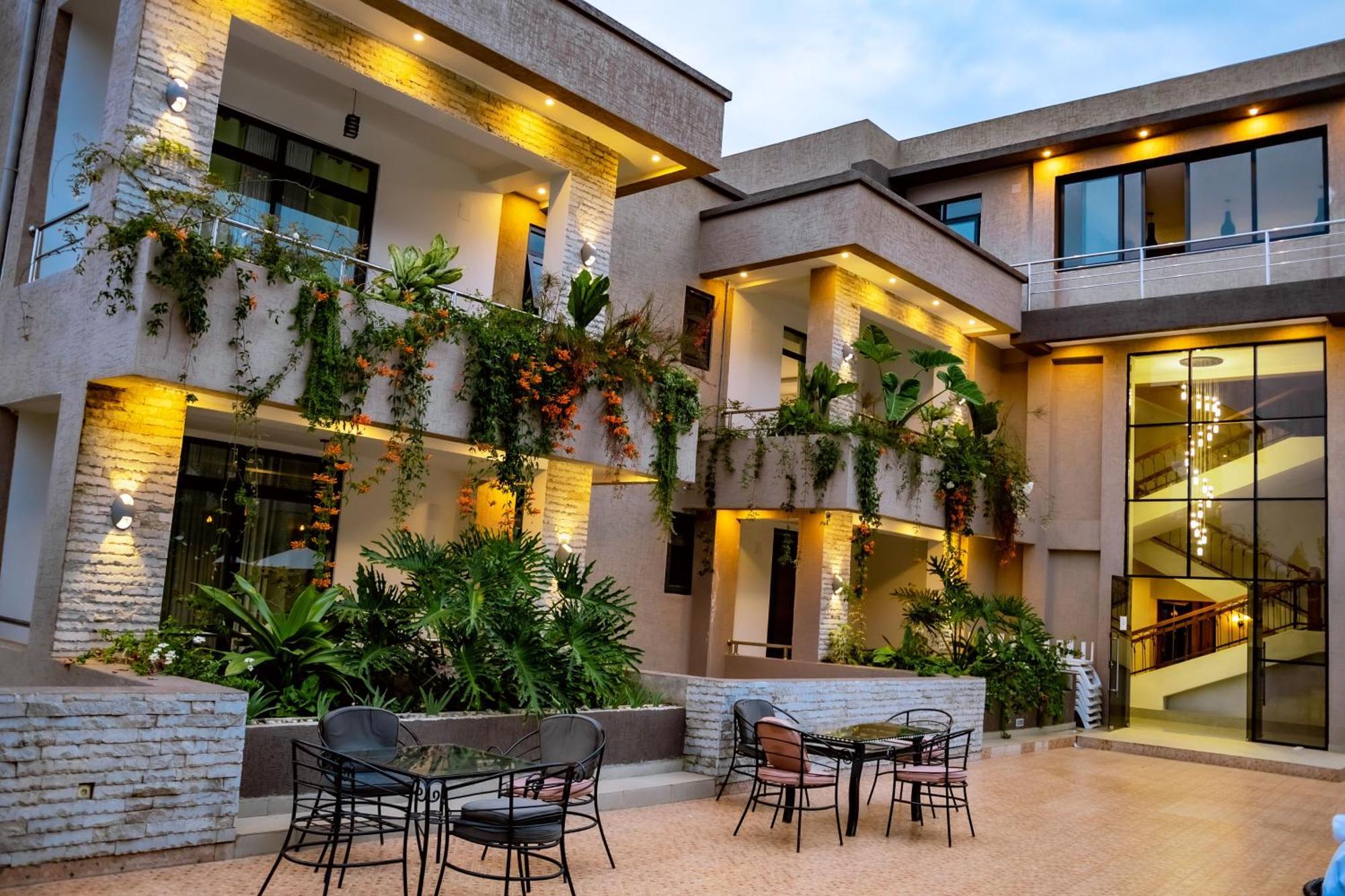 קיגאלי Grazia Apartment Hotel מראה חיצוני תמונה